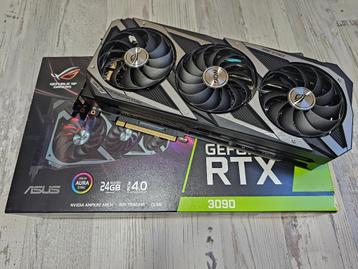 Asus ROG Strix GeForce RTX 3090 24G videokaart | LEZEN!! beschikbaar voor biedingen