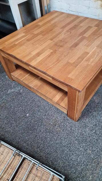 2 Salontafels 85x85x48 - Koopje! beschikbaar voor biedingen