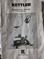 Hometrainer Kettler, Sport en Fitness, Ophalen, Zo goed als nieuw, Hometrainer