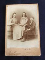 Kabinetfoto, Groepsfoto , Berend Zweers, Haarlem, Ophalen of Verzenden, Voor 1940, Gebruikt, Foto