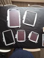 Husqvarna borduurringen meerdere maten, Ophalen of Verzenden, Gebruikt, Machineborduren, Borduurmachine