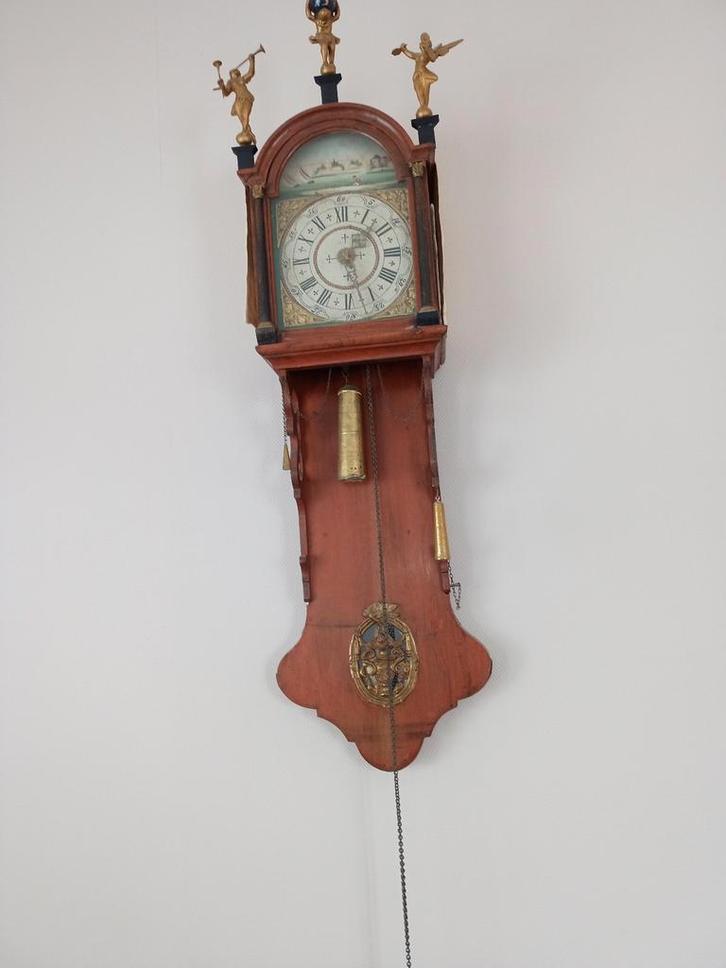 Antieke Friese Staartklok, Antiek en Kunst, Antiek | Klokken, Ophalen