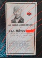 Duitse Luftwaffe soldaat 1945 Almelo /Ysselsteyn WW2 WK2 WO2, Ophalen of Verzenden, Bidprentje