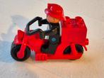 Lego Duplo - Brandweerman op motor, Ophalen of Verzenden, Zo goed als nieuw, Complete set, Duplo