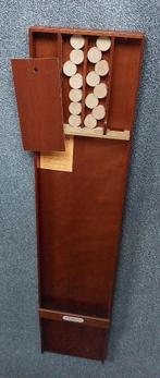 Wedstrijd sjoelbak Homas S-40 compleet, in doos, Hobby en Vrije tijd, Een of twee spelers, Ophalen, Zo goed als nieuw