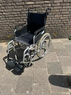 alumiun rolstoel met afneembare. Voetstrunen, Diversen, Rolstoelen, Ophalen of Verzenden, Inklapbaar, Gebruikt, Handbewogen rolstoel