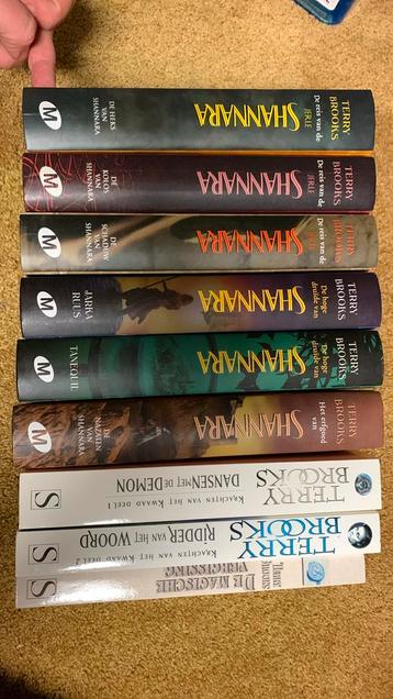 Terry Brooks 9x - Shannara (reis van, hoge druïde, erfgoed) beschikbaar voor biedingen