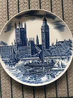 Delfts blauw wandbord Londen Big Ben, Ophalen of Verzenden