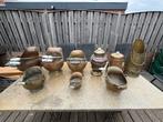 Kolenkit, helmkit, kolenemmer, doofpot, helmketel, Antiek en Kunst, Antiek | Koper en Brons, Ophalen, Koper