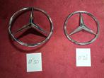 Chromen Mercedes Ster  26/30 cm, Auto diversen, Ophalen of Verzenden
