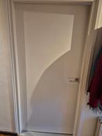 2 prima binnendeuren te koop, Doe-het-zelf en Verbouw, Deuren en Horren, Ophalen, Gebruikt, Minder dan 80 cm, Binnendeur