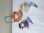 Playmobil baby in wieg commode, Ophalen of Verzenden, Gebruikt