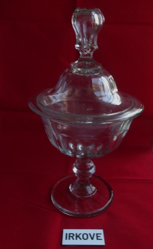 KRISTAL FRAAIE GEMBER COUPE * Op Voet B *, Antiek en Kunst, Antiek | Glas en Kristal, Verzenden