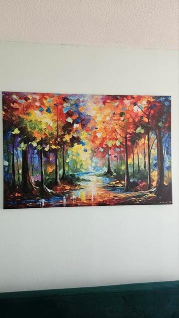 Mooi canvas schilderij beschikbaar voor biedingen
