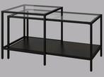 Ikea bijzettafel  set, Huis en Inrichting, Tafels | Salontafels, Minder dan 50 cm, Rond, Gebruikt, Glas