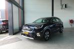 Kia Niro 1.6 GDi Hybrid DynamicLine | Schuif- kanteldak, Met garantie (alle), Blauw, Leder en Stof, Origineel Nederlands
