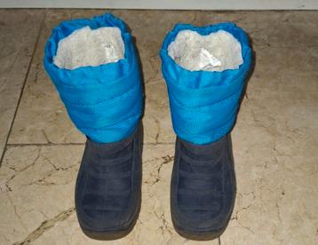 Winterlaarzen snowboots moonboots blauw maat 28 beschikbaar voor biedingen