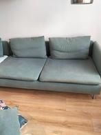 Ikea Soderham bank en loungedeel groen/blauw., Ophalen, Gebruikt, 75 tot 100 cm