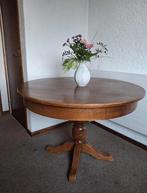 Uitschuifbare ronde eettafel, Huis en Inrichting, Tafels | Eettafels, Ophalen, Klassiek, Rond, Vier personen