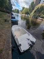Bootje en Elektromotor 70lbs 12v, Ophalen of Verzenden, Gebruikt, Motorboot