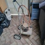 Koelkastmotor omgebouwd tot bandenpomp, Ophalen, Gebruikt