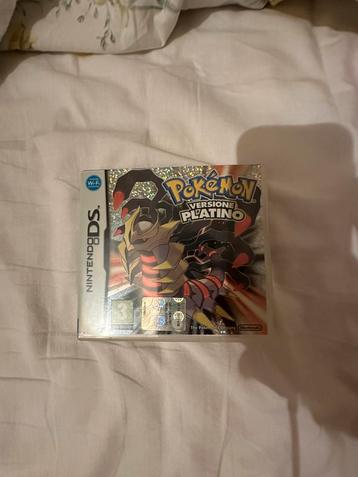 Pokemon Platinum - BOX ONLY + MANUALS - ITALIAN LANGUAGE beschikbaar voor biedingen