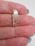 Zilveren modernist hangertje nr.1154, Verzenden, Zo goed als nieuw, Zilver, Zilver