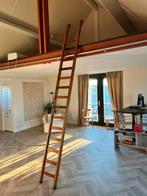 Houten ladder met haken - 320cm, Doe-het-zelf en Verbouw, Ladders en Trappen, Ophalen of Verzenden, Gebruikt, Ladder, 2 tot 4 meter