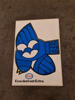 1567 Vintage Esso Vogel Sticker, Verzamelen, Merken en Reclamevoorwerpen, Ophalen of Verzenden, Gebruikt, Reclamebord