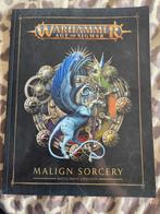 Warhammer Age of Sigmar: Malign Sorcery Boek, Hobby en Vrije tijd, Ophalen of Verzenden, Zo goed als nieuw, Warhammer, Boek of Catalogus