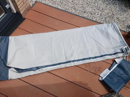 Caravan luifel met pees en zijwand inclusief frame., Caravans en Kamperen, Caravan accessoires, Zo goed als nieuw, Ophalen