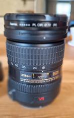 Nikon AF-S 18-200mm f/3.5-5.6G VR IF-ED DX Polarisatiefilter, Ophalen of Verzenden, Zo goed als nieuw, Telelens