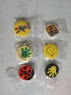 6 buttons, Verzamelen, Speldjes, Pins en Buttons, Ophalen, Zo goed als nieuw, Overige onderwerpen