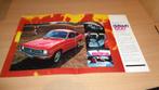 Folder  DATSUN  1200  COUPE, Gelezen, Verzenden