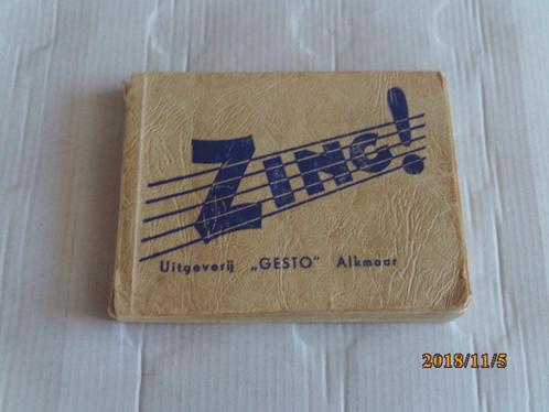 liederenbundel "zing", 135 liederen en canons - van gemert, Boeken, Muziek, Gelezen, Artiest, Ophalen of Verzenden
