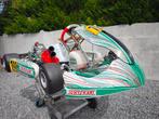 Tony kart 401 RR schakelchasi, Sport en Fitness, Karting, Ophalen of Verzenden, Zo goed als nieuw, Kart