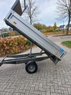 Gesloten aanhanger kipper met 1500 kg enkelas  NIEUW AANBOD, Ophalen, Gebruikt