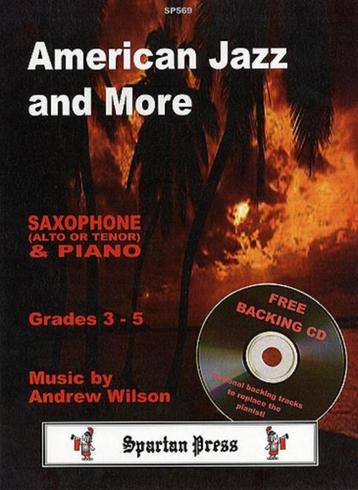 Eb + Bb: American Jazz and More + cd (en piano)-tenor+altsax beschikbaar voor biedingen