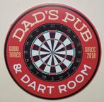 Dads Pub Dart Room darten rond reclamebord van metaal deco, Info@deconoord.nl, Verzenden, Deco Noord, Nieuw