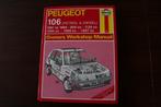 Peugeot 106 benzine en diesel 1991 - 1994 werkplaatsboek, Auto diversen, Handleidingen en Instructieboekjes, Ophalen of Verzenden