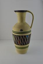Vintage West Germany vaas Bay Keramik 268-35, Minder dan 50 cm, Gebruikt, Ophalen of Verzenden, Aardewerk of Porselein