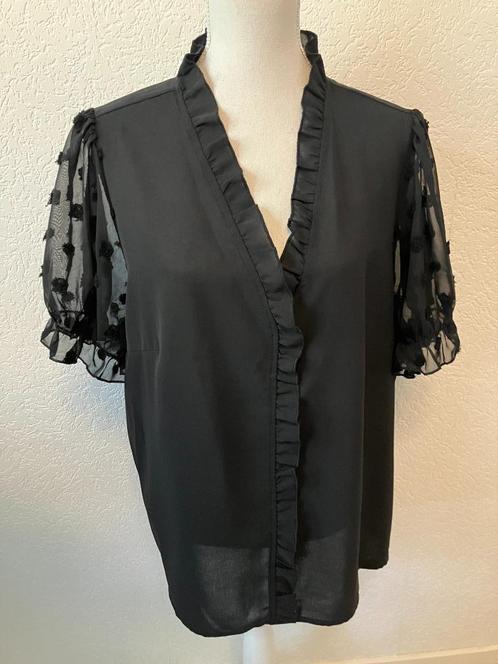 valt als maat XXL oksel totoksel 67 cm, Kleding | Dames, Grote Maten, Zo goed als nieuw, Blouse of Tuniek, Zwart, Ophalen of Verzenden