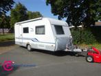 Wilk Blue star S3 450 Frans Bed TopStaat, Caravans en Kamperen, Caravans, Bedrijf, Schokbreker, Wilk, Tot en met 4