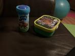 Drinkfles Paw Patrol & Broodtrommel Tijger, Ophalen of Verzenden, Zo goed als nieuw, Overige maten, Overige kleuren