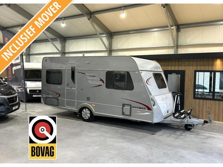 Hymer Eriba LIVING PULSE 465 Mover/Voortent 2008, Caravans en Kamperen, Caravans, Bedrijf, tot en met 4, 1000 - 1250 kg, Rondzit