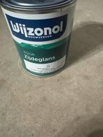 Wijzonol aqua zijdeglans RAL 7016, Doe-het-zelf en Verbouw, Verf, Beits en Lak, Nieuw, Ophalen of Verzenden, Verf, Grijs