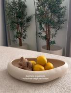 GEZOCHT  - action decoratieve (fruit) schaal organische vorm, Ophalen of Verzenden, Rond, Porselein of Keramiek