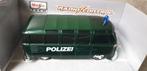 maisto tech 1:24 vw volkswagen politie radiografisch groen, Ophalen of Verzenden, Nieuw, Elektro, Auto onroad