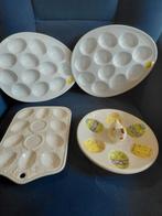 Eierdopjes / Eierborden - Diverse stijlen, Gebruikt, Ophalen of Verzenden, Bord(en), Overige stijlen