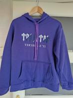 Paarse Trapstar Hoodie - Maat M, Ophalen of Verzenden, Zo goed als nieuw, Paars